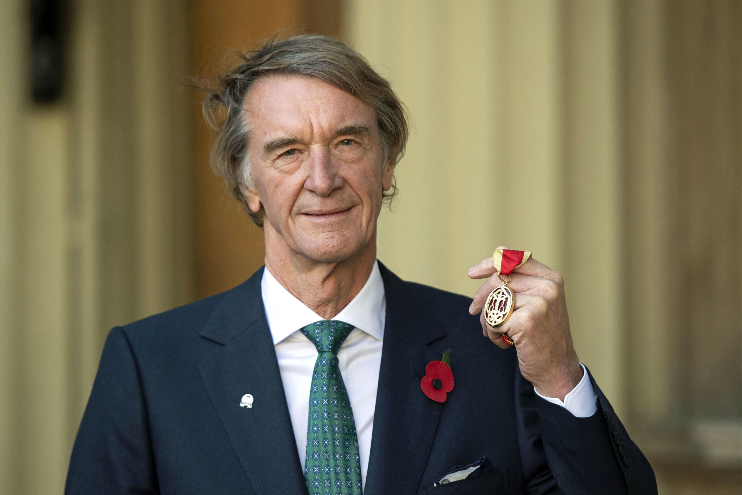 Ineos chief executive Sir Jim Ratcliffe