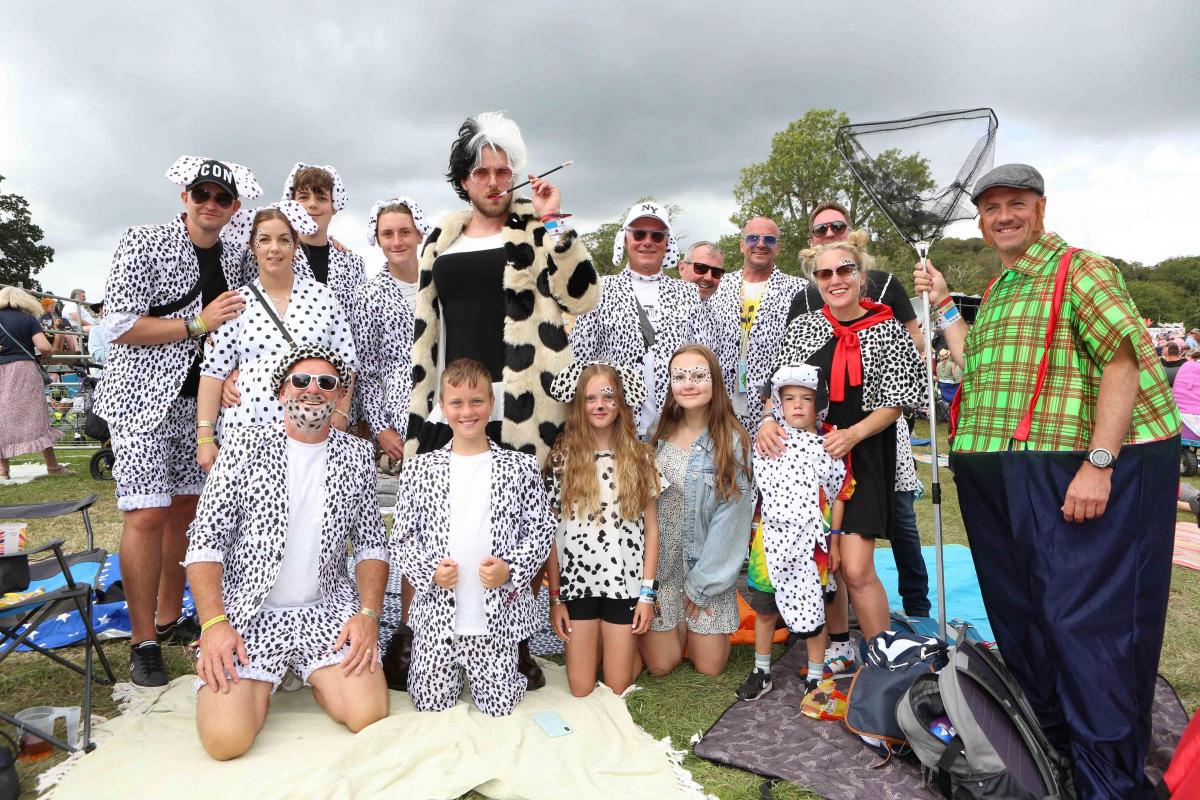 Pictures from Camp Bestival 2021 at Lulworth Castle.  Photos of the crowd by rockstarimages.co.uk. 