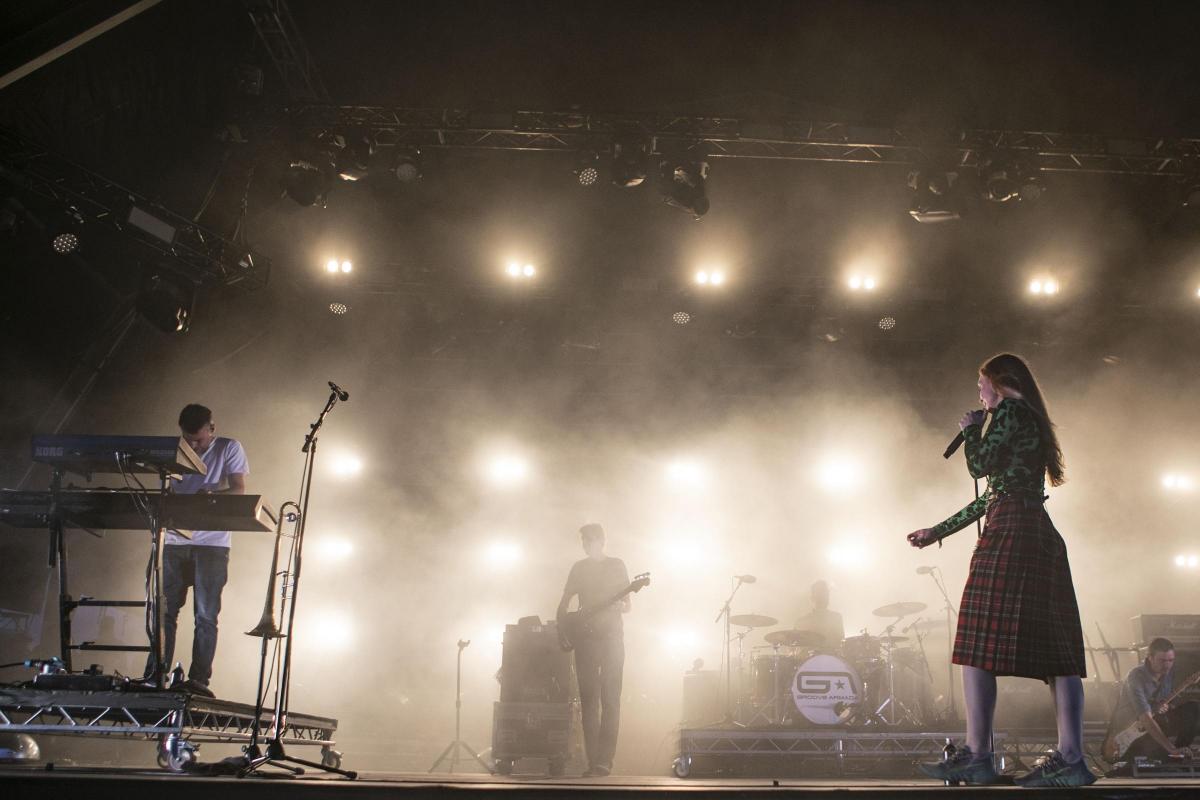 Pictures from Camp Bestival 2021 at Lulworth Castle. Photos of Groove Armada by rockstarimages.co.uk. 