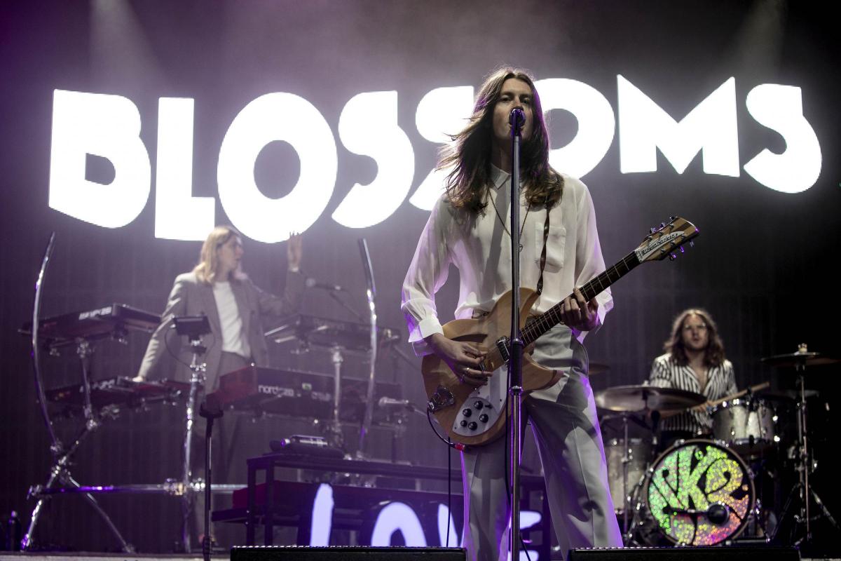 Pictures from Camp Bestival 2021 at Lulworth Castle.  Photos of Blossoms by rockstarimages.co.uk. 