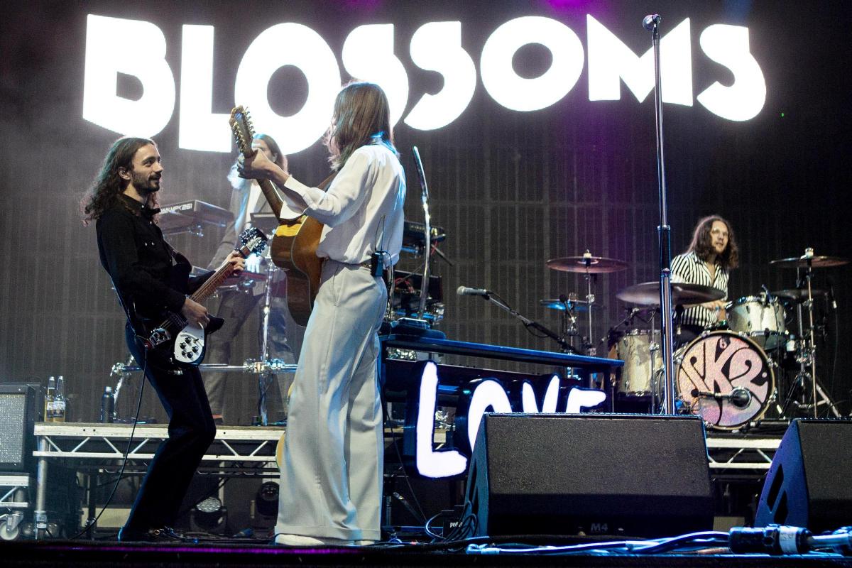 Pictures from Camp Bestival 2021 at Lulworth Castle.  Photos of Blossoms by rockstarimages.co.uk. 