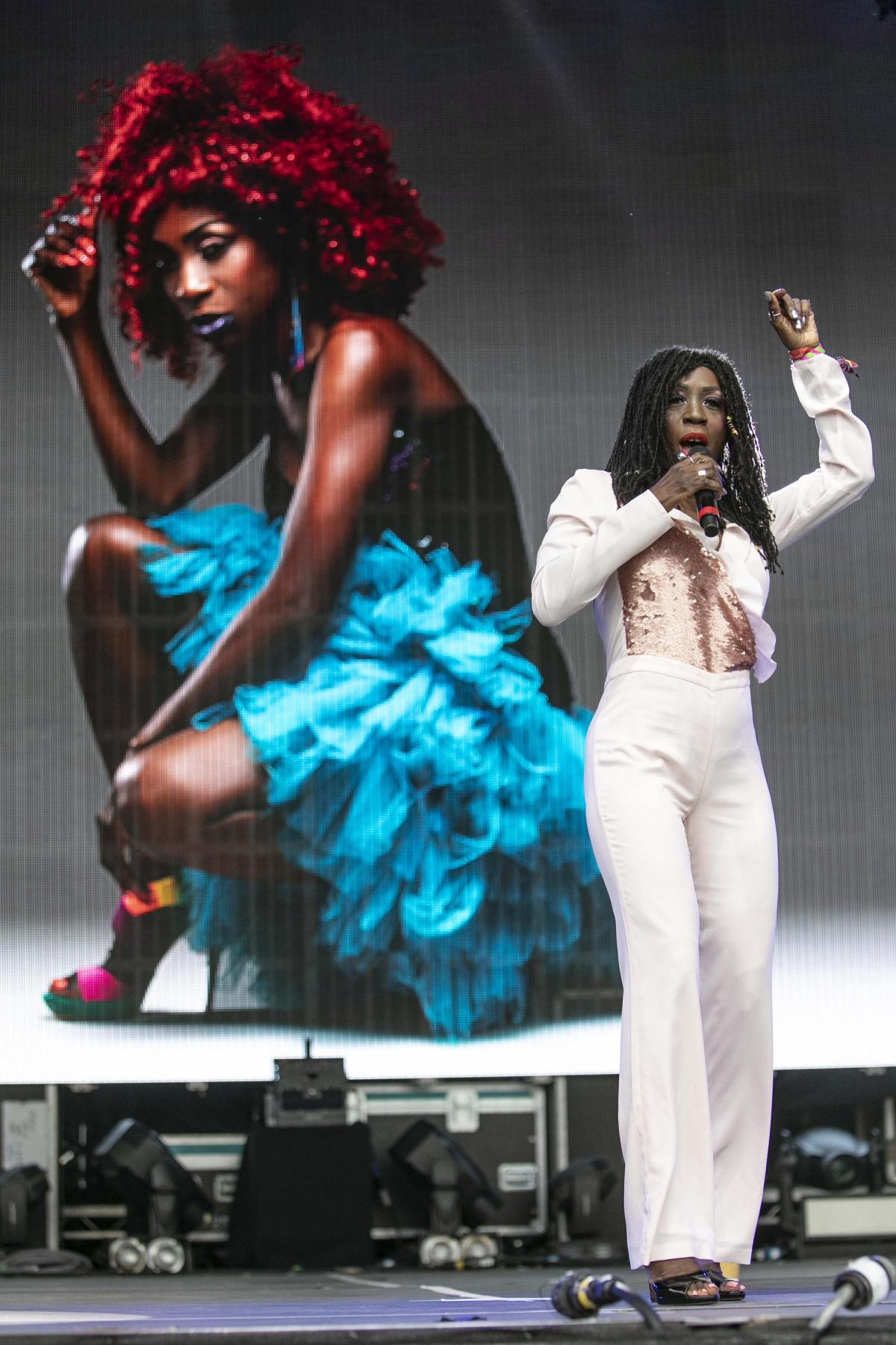 Pictures from Camp Bestival 2021 at Lulworth Castle.  Photos of Heather Small by rockstarimages.co.uk. 