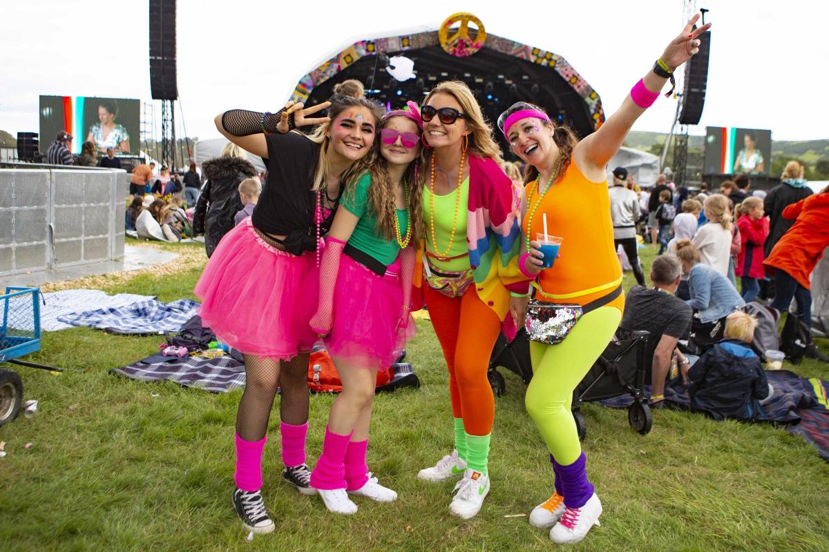 Pictures from Camp Bestival 2021 at Lulworth Castle.  Photos of the crowd by rockstarimages.co.uk. 