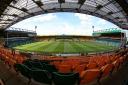 A general view of Carrow Road before the Premier League match between Norwich City and Tottenham Hotspur. Picture date: Sunday May 22, 2022.