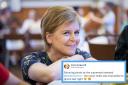 Nicola Sturgeon jokes about Sturgeon supermoon and shares stunning photo