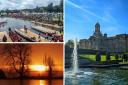 The Dragon Boat Festival in Roberts Park, top left, captured by William D Oliver; Sunrise over Harold Park, low left, captured by Andy Bampton; and Lister Park, captured by Saeed Hussain