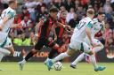 AFC Bournemouth v Newcastle  in first home game of the season at Vitality Stadium. and 125th asnniversary celebration. Evanilson.