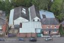 Aerial image of the development site in Macnaghten Road, Bitterne Park.