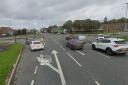 A teenager is in hospital after a crash on Haslingden Road, at the junction of Blackamoor Road