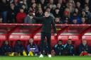 Crystal Palace manager Oliver Glasner on the touchline during the Premier League match at the City Ground, Nottingham. Picture date: Monday October 21, 2024.