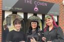 Chloe-Anne McKenne, Verity Wall,  and Colleen McCallion at the launch of The Coven