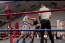 The boxing match in Manchester