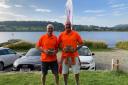 Paul & Mick with their RYA Cymru Wales Impact Awards, credit Bala SC  Both awards were presented at the RYA CW OnBoard Festival hosted by Bala SC for junior and youth sailors from across North Wales: