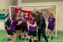 The team are the first champions of the NEWFA Women's Futsal League