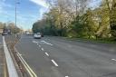 The section of Millbrook Road West where a bus lane is set to be introduced