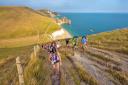 Action Challenge- image from Jurassic  Coast Challenge