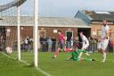 Tom Bearwish put Weymouth 2-0 up in the 13th minute as they went on to beat Weston-super-Mare 3-2 in the FA Trophy