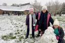 Prince of Wales School open in the snow