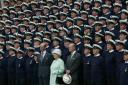 The Queen and Prince Philip at the official opening of the Poole RNLI College. Picture: Richard Crease