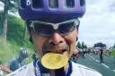 Yeung Ng completed the leg of the Tour de France as part of L'Etape du Tour de France