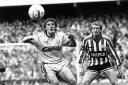 Saints v Liverpool at The Dell. October 21, 1989. THE SOUTHERN DAILY ECHO ARCHIVES. Ref - 7288L