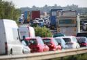 Long delays on the A31 following reports of a crash