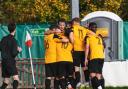 Action from Poole Town's 1-0 victory over Hendon at Blackgold Stadium (Picture: Jon Ashworth)