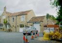 Outside the Coach and Horses Inn, South Perrott, Dorset. Picture: Channel 5/Twofour