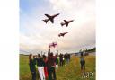 Red Arrows over Bournemouth. Picture: Echo Camera Club Dorset Member: Stanislawski Andrzej