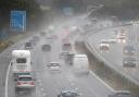 Calls for motorway speed limits to be cut in certain weather. (PA)