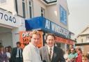 Tony Everett with Harry Redknapp