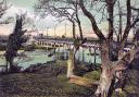 Tuckton Bridge, Christchurch. From old FGO Stuart postcard..