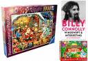 Let’s Visit Santa 1000 Piece Jigsaw Puzzle, Billy Connelly Book and Disney Christmas Crafts (The Works)