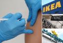 Morrisons, Ikea, Next: Firms cutting Covid sick pay for unvaccinated staff. (PA/Canva)