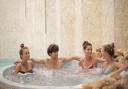 B&Q, The Range and more have Lay-Z-Spa hot tubs reduced in time for spring (Canva)