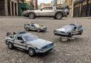 LEGO® DeLoreans. Credit: LEGO/ Universal Studios