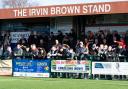 Fans taking in a game down the County Ground, home of Hamworthy United (Pic: Ian Middlebrook)