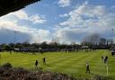 The scenes at full-time as Newport Pagnell advanced to their first ever FA Vase final