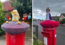 Post boxes get knitted makeovers for Queen's Jubilee - send us your pictures