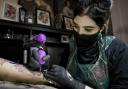 The best rated tattoo parlours according to Google reviews. Picture: PA