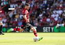 AFC Bournemouth v Aston Villa in first game of the new Premier League season at Vitality Stadium. Lewis Cook..Picture by Richard Crease.