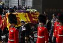 Who is in the main funeral procession at the Queen's funeral today? (PA)