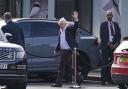 Boris Johnson makes early return to UK as race to replace Liz Truss continues