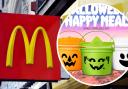 The spooky-themed buckets feature three designs for customers to collect, the McBoo, McGoblin and the classic pumpkin design. 