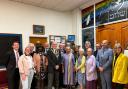 Members of a range of faiths at the launch of the new BCP interfaith group at Bournemouth Reform Synagogue.