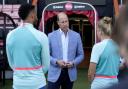 Prince William at the Vitality Stadium