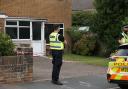 Police officer in Kings Avenue, Christchurch