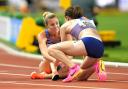 Melissa Courtney-Bryant, left, missed out on a place at the Olympics