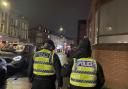 Police on patrol in Christchurch Road