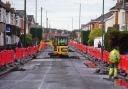 File image of resurfacing work in Bournemouth